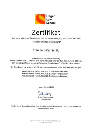 Zertifikat-Jennifer-Schild